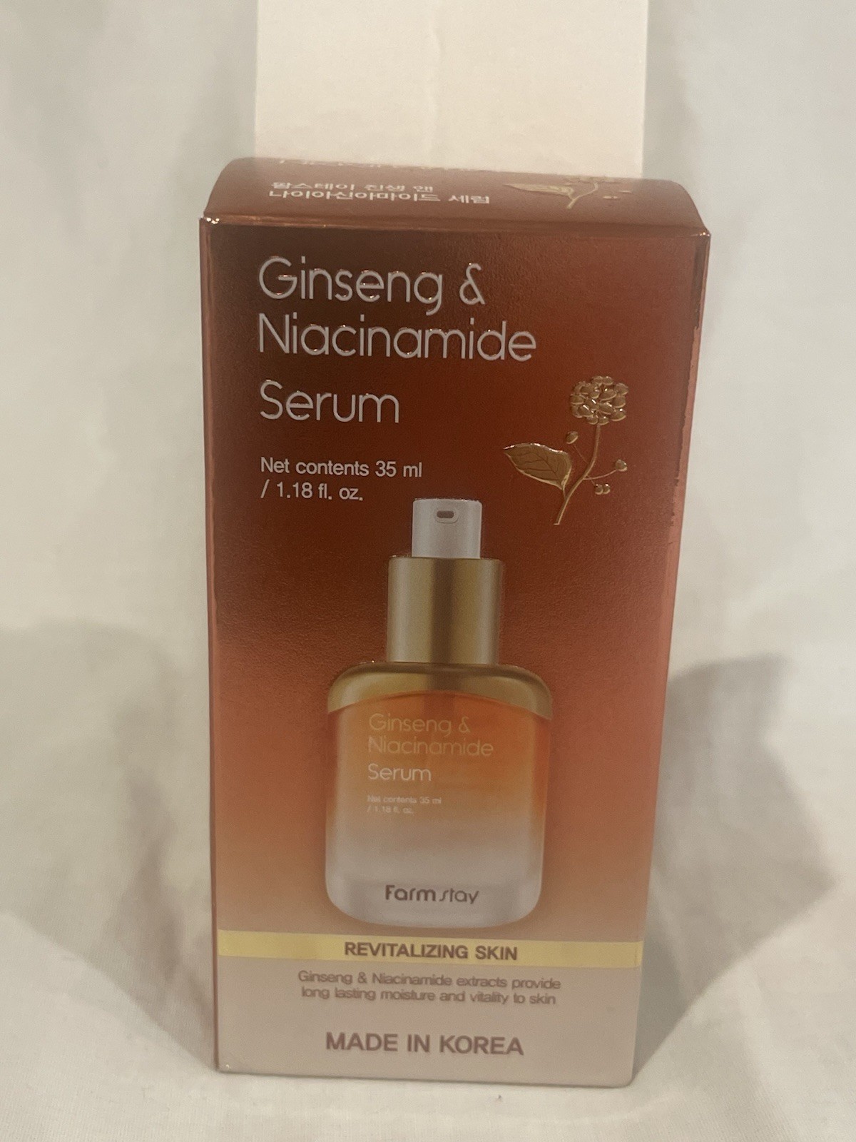 Korean Farm Stay – Ginseng & Niacinamide Facial Serum Exp. 09/2028