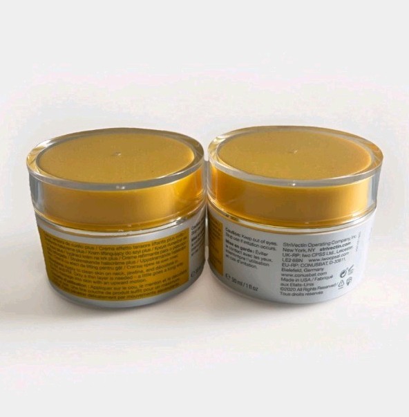 2 Pack! Strivectin TL advanced Neck Tightening Cream Plus with NIA114, 1oz, New