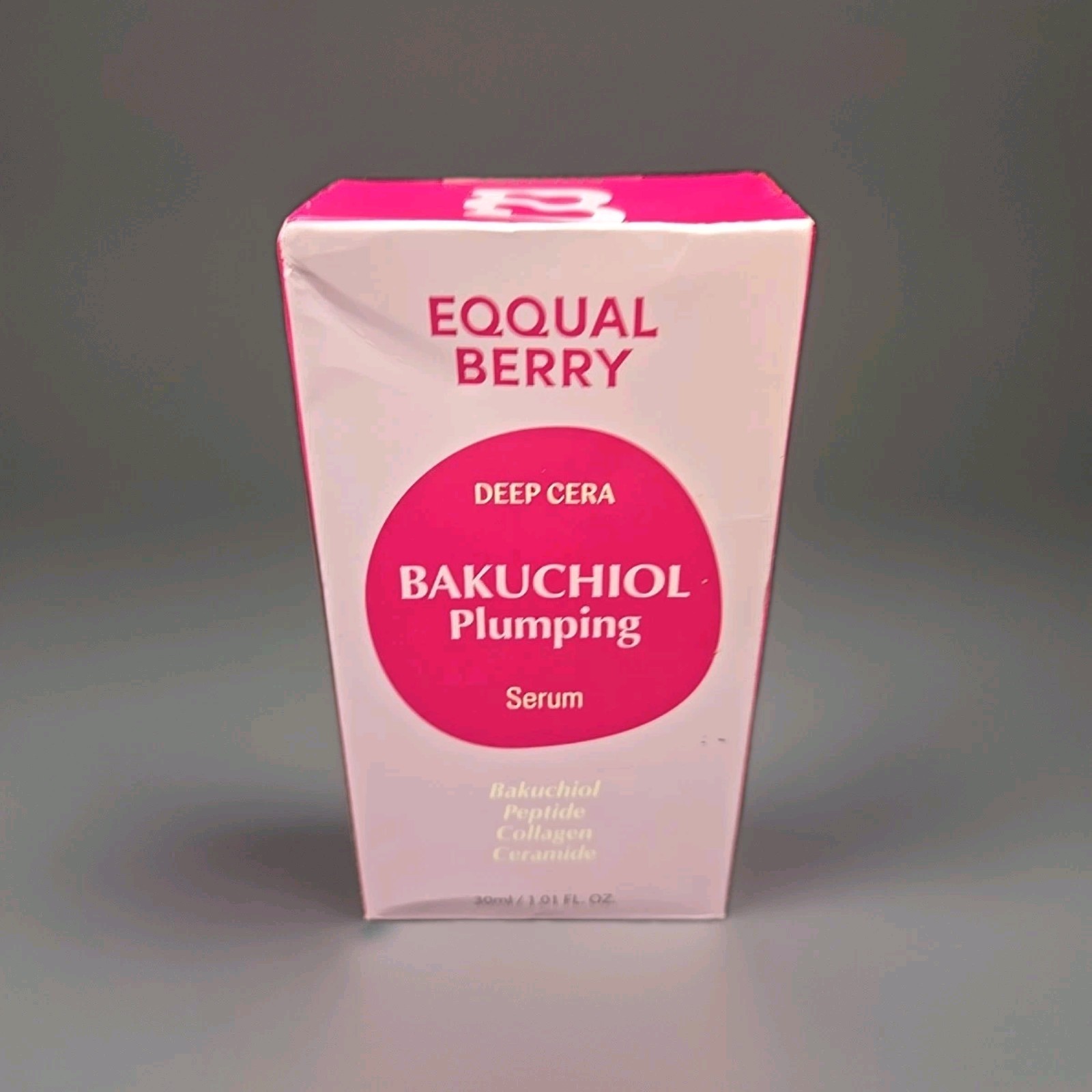 EQQUALBERRY Bakuchiol Plumping Face Serum – Retinol Natural Alternative for…