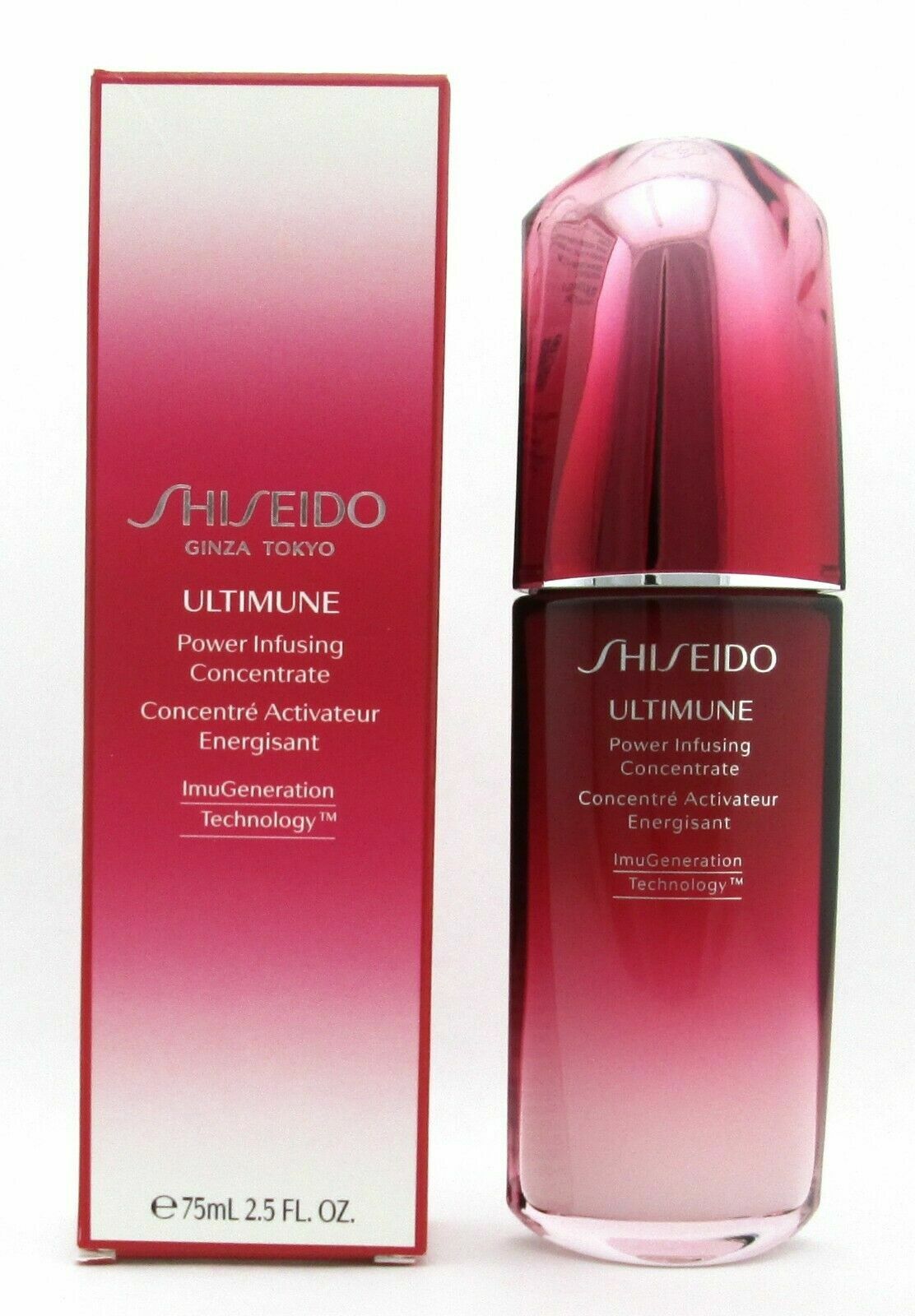 Shiseido Ultimune Power Infusing Concentrate 75 ml./ 2.5 oz. New In Box – Fresh