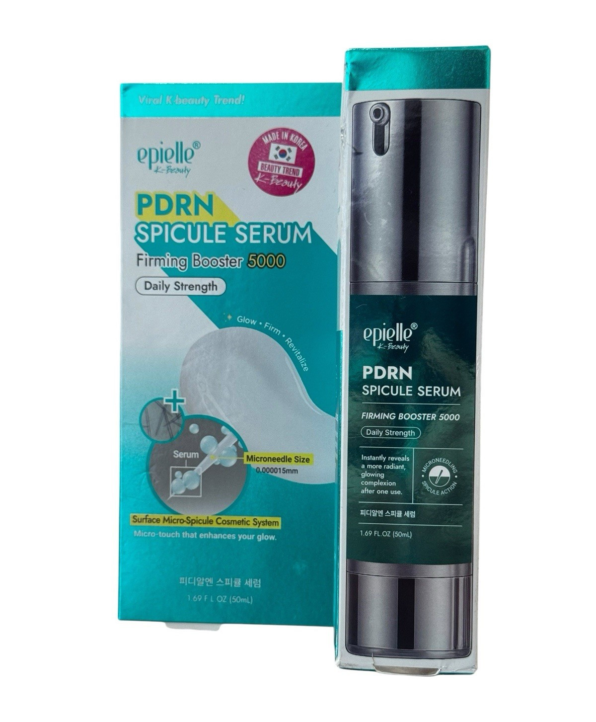epielle PDRN Spicule Firming Serum Booster 5000 w/ Glutathione 50 mL