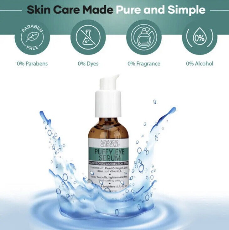 Puffy Eye Serum, Professional Correction Serum, 1.75 fl oz (52 ml)