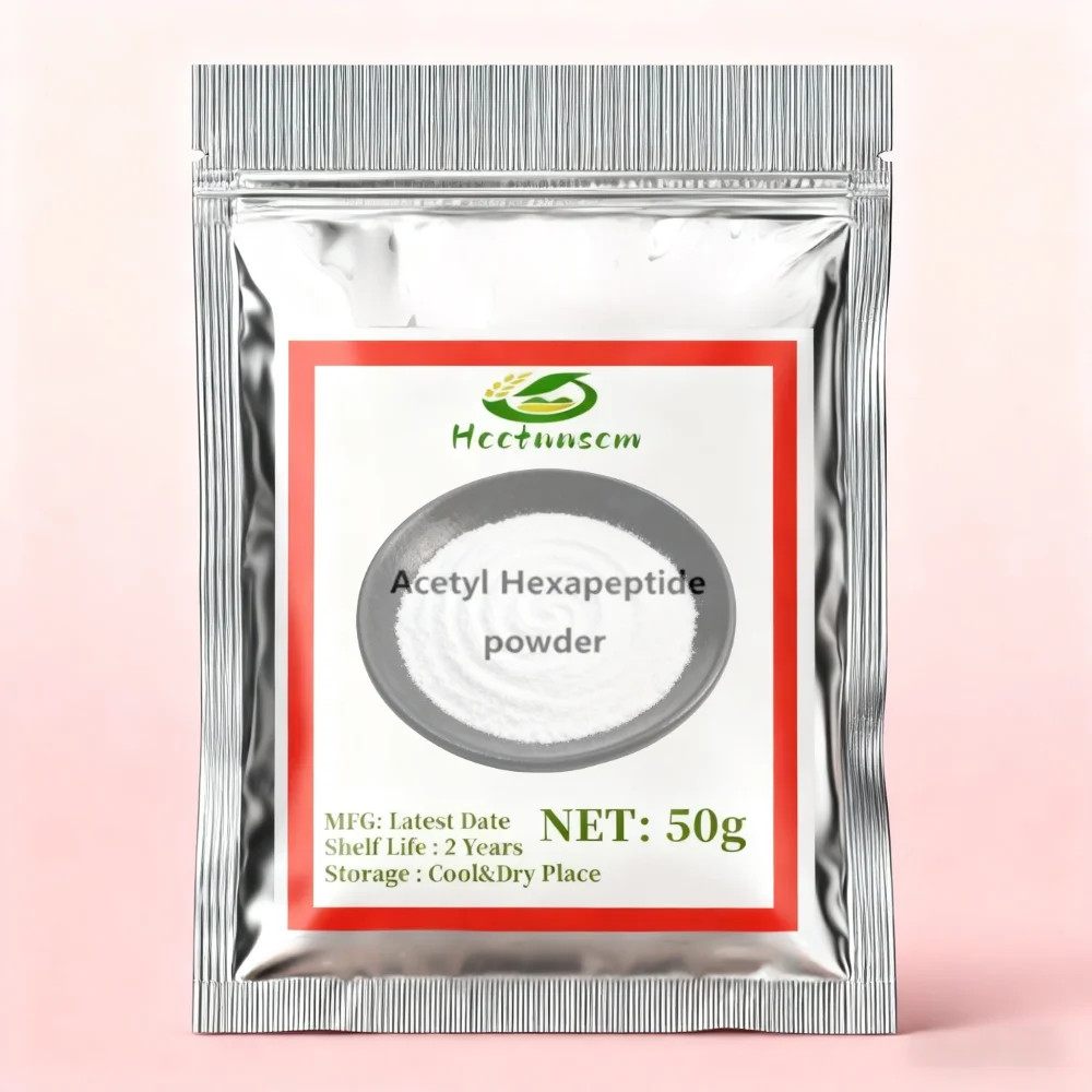 Acetyl Hexapeptide-8,Six Peptide Powder, anti Aging,Improve Skin Elasticity Whit