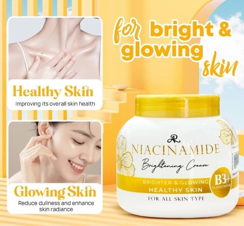 AR Niacinamide Brightening Cream Vitamin B3 & Glutathione 200g