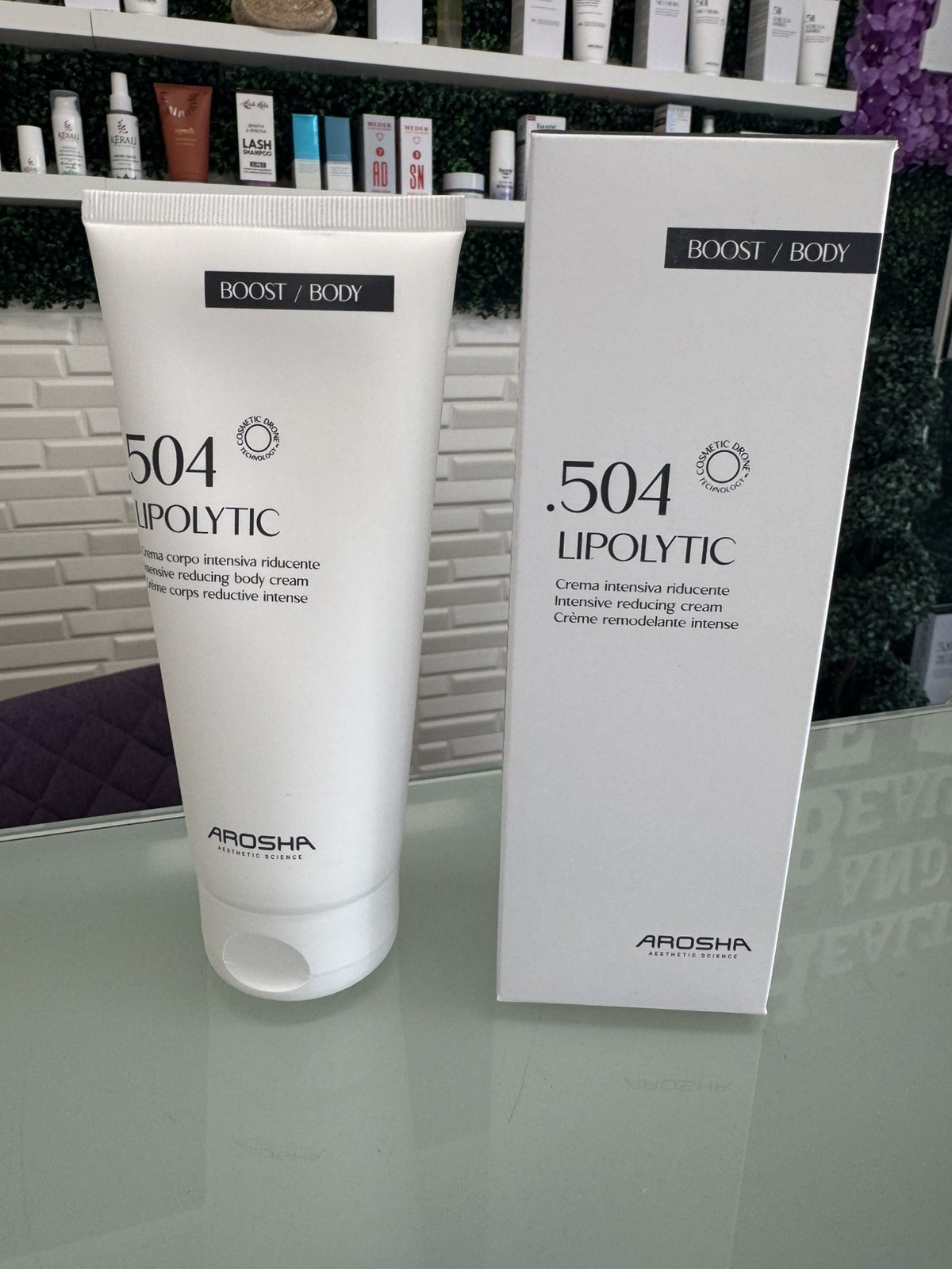 Arosha 504 Lipolytic – Professional Body Treatment Gel Anti-Cellulite & Slimming