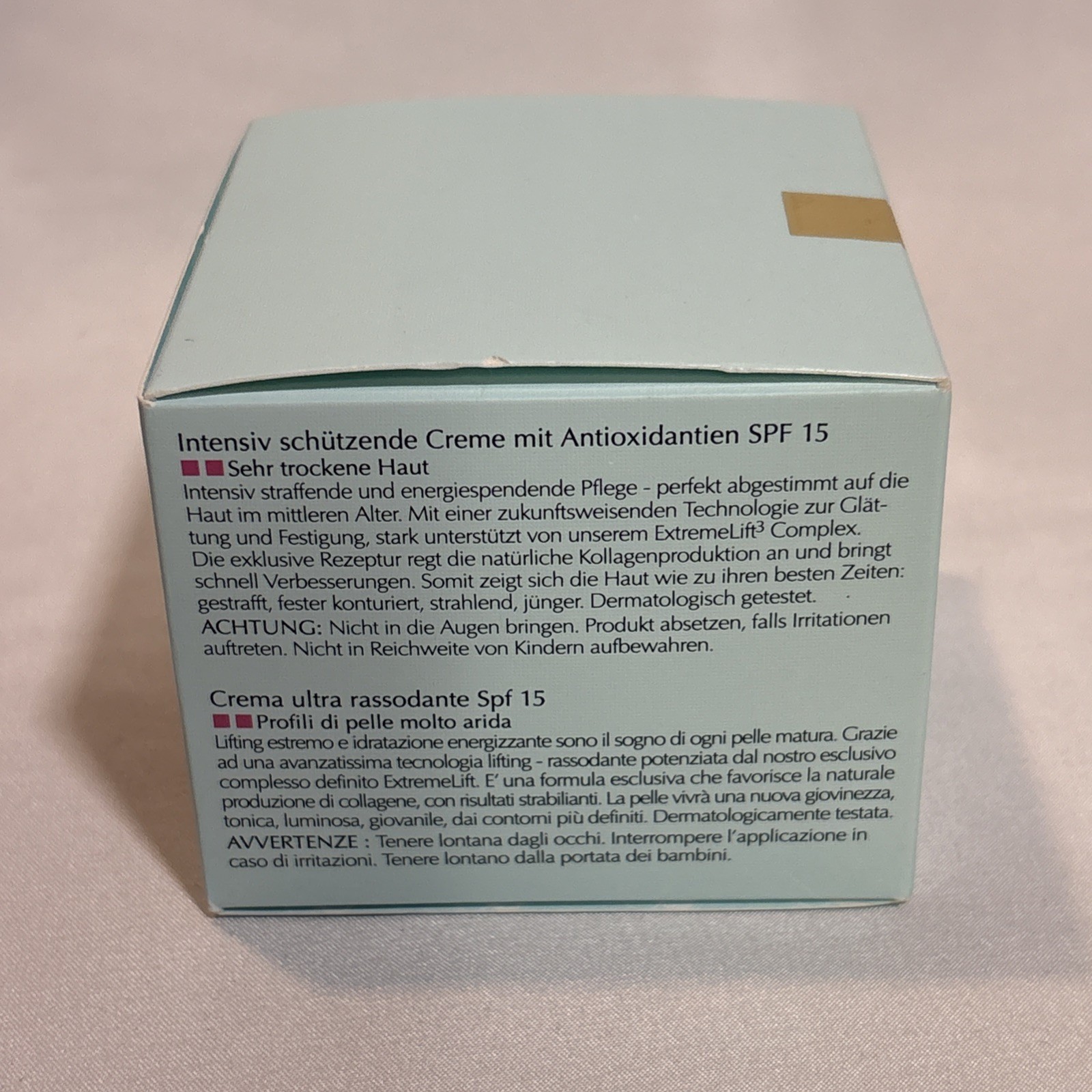 Estee Lauder Resilience Lift Extreme ultra firming creme SPF 15 Very Dry 1.7 oz