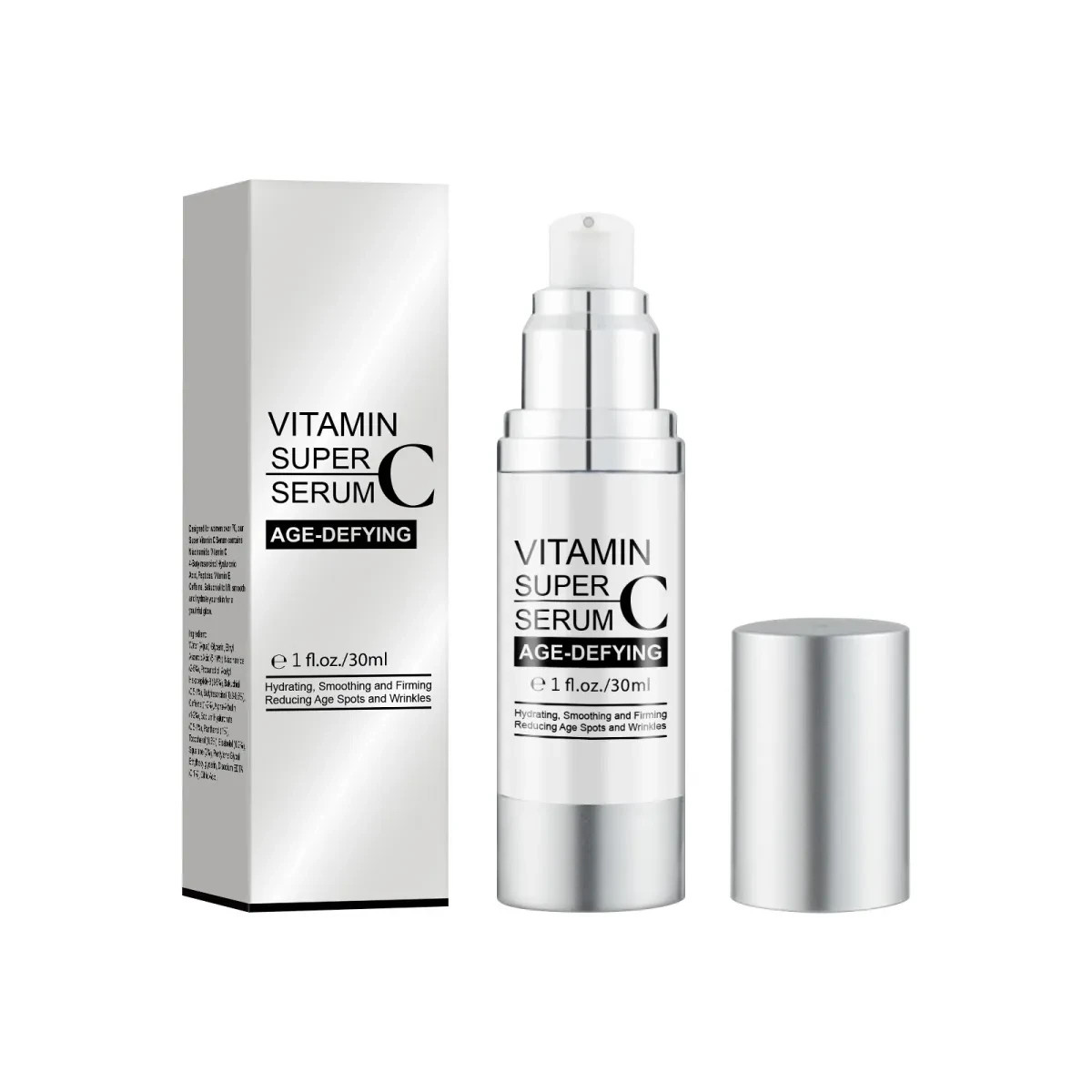Vitamin C Serum for Face with Niacinamide & Hyaluronic Acid – Anti-Aging 30 ml