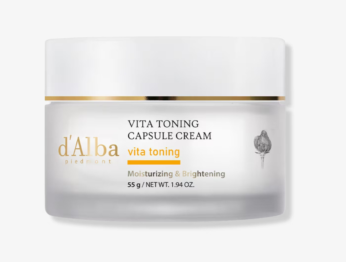 d’Alba Piedmont Vita Toning Capsule Cream ~ 55g / 1.94 Oz Anti-Aging Brightening