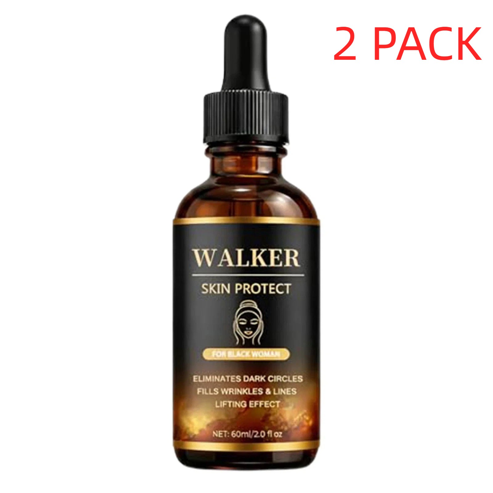 1-3x Walker Skin Protect Serum for Women Gentle Facial Skin Care Moisturizing-US