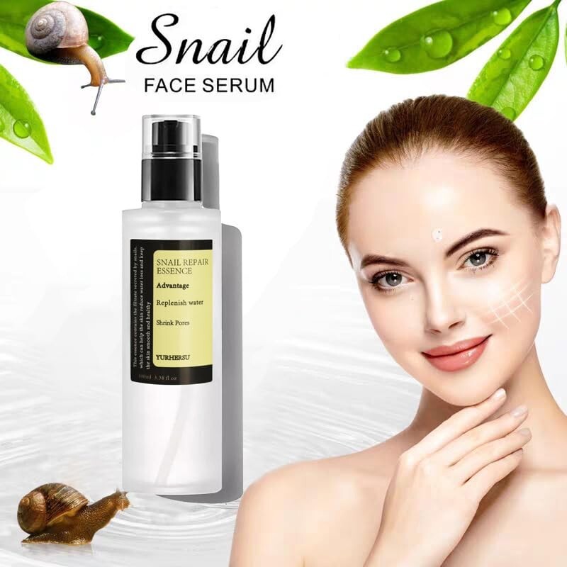 Snail Repairing Essence Advanced For Face 96% Power Mucin Ceramide Serum Hydrate