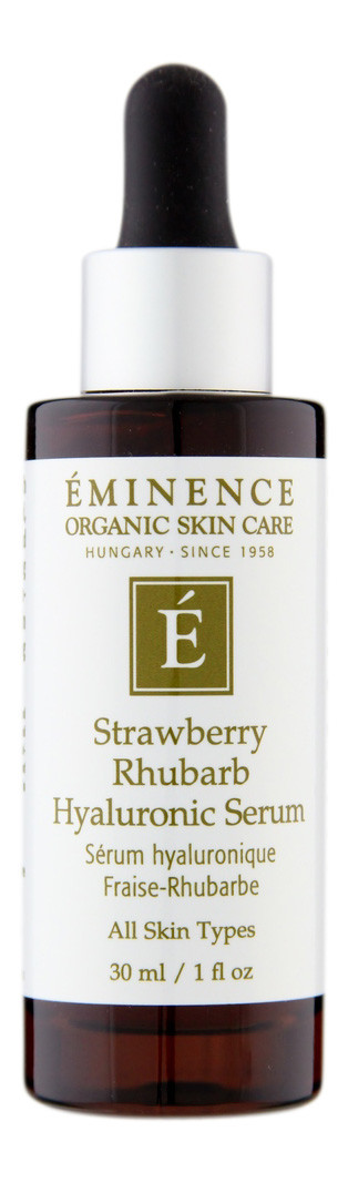 Eminence Strawberry Rhubarb Hyaluronic Serum 1 oz. Facial Serum