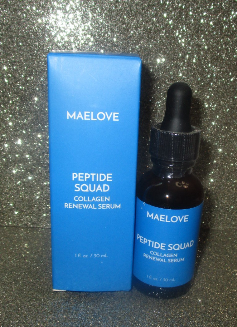 MAELOVE Peptide Squad Collagen Renewal Serum 1oz NIB