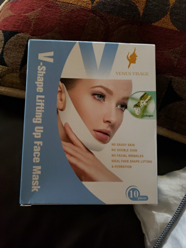 VENUS VISAGE V Line Lifting Mask – Invisible Face Slimming Strap 10 Pieces