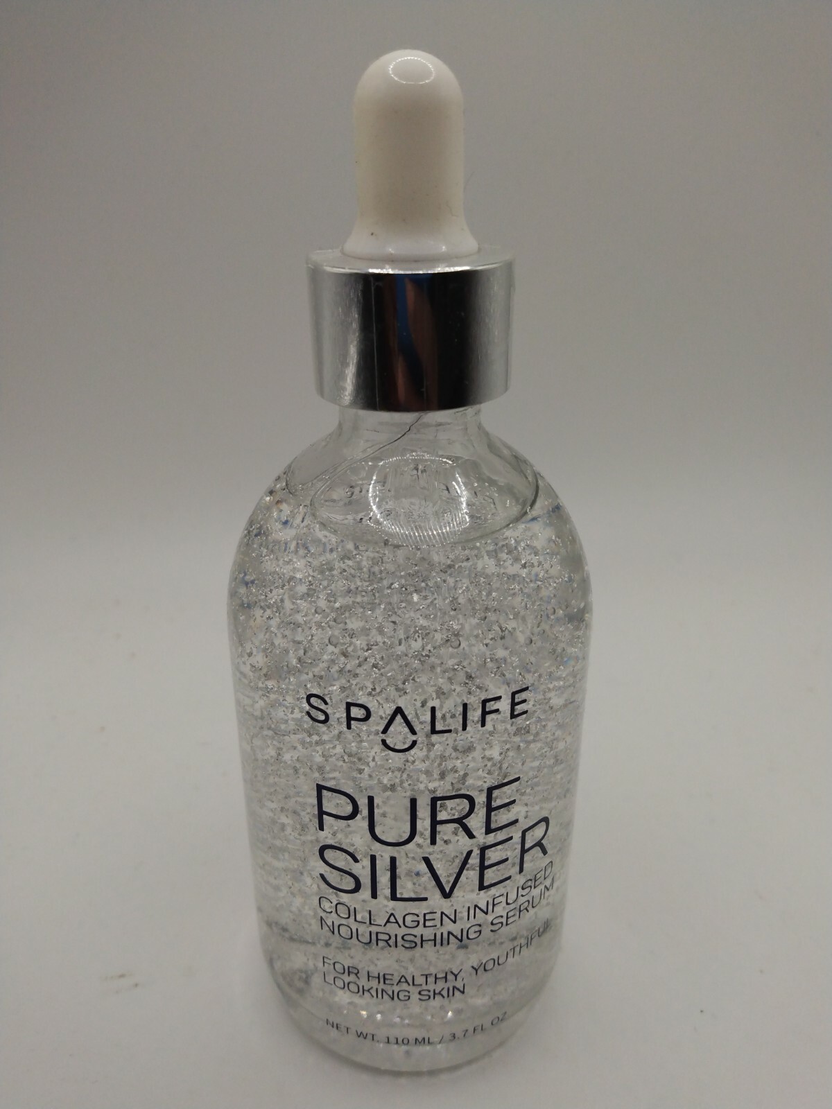 SPA LIFE Pure Silver Collagen Infused Nourishing Serum 3.7 fl oz