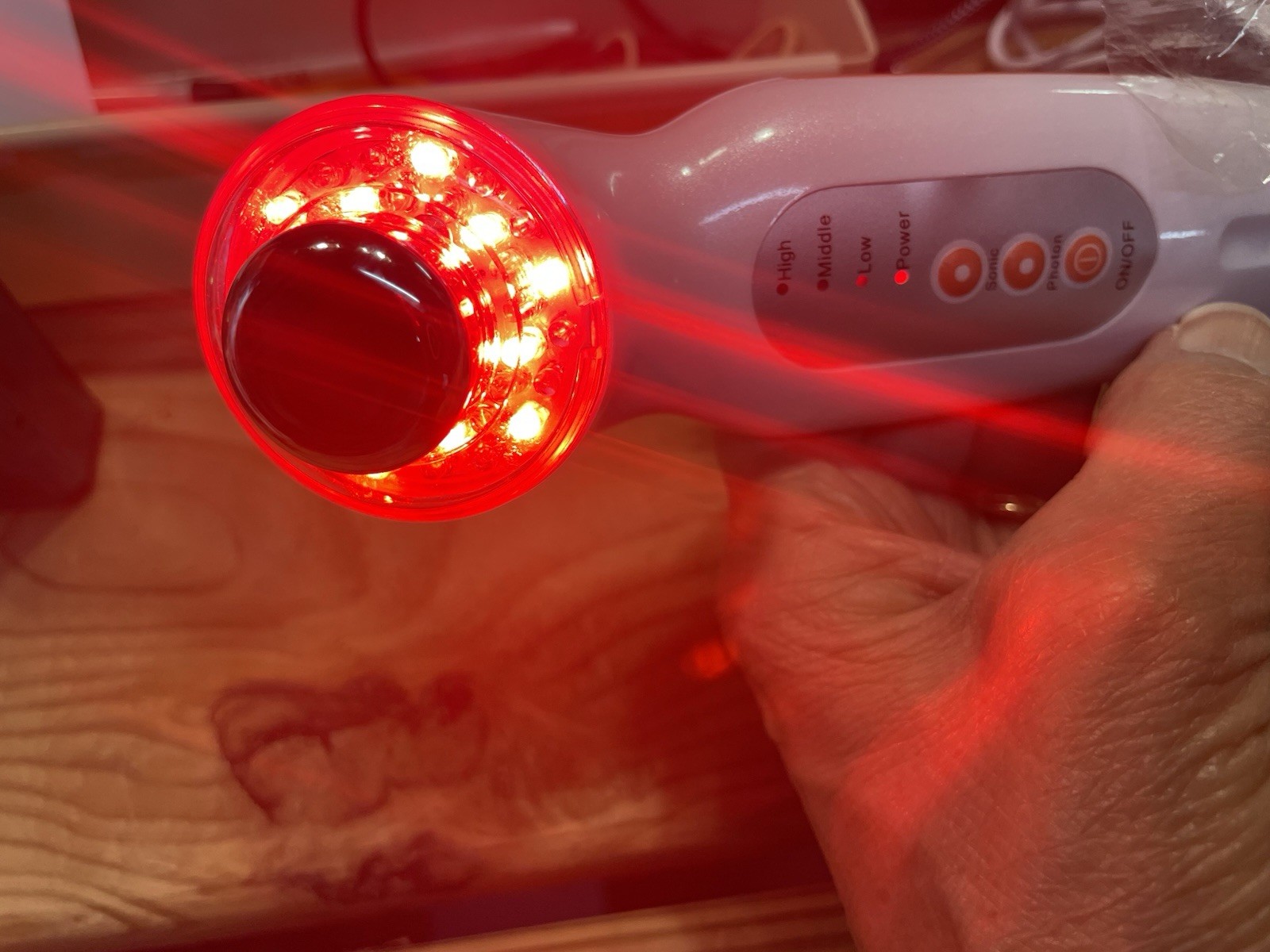 Photon Ultrasonic Beauty Machine-Firming Toning Anti-Aging NEW without the box