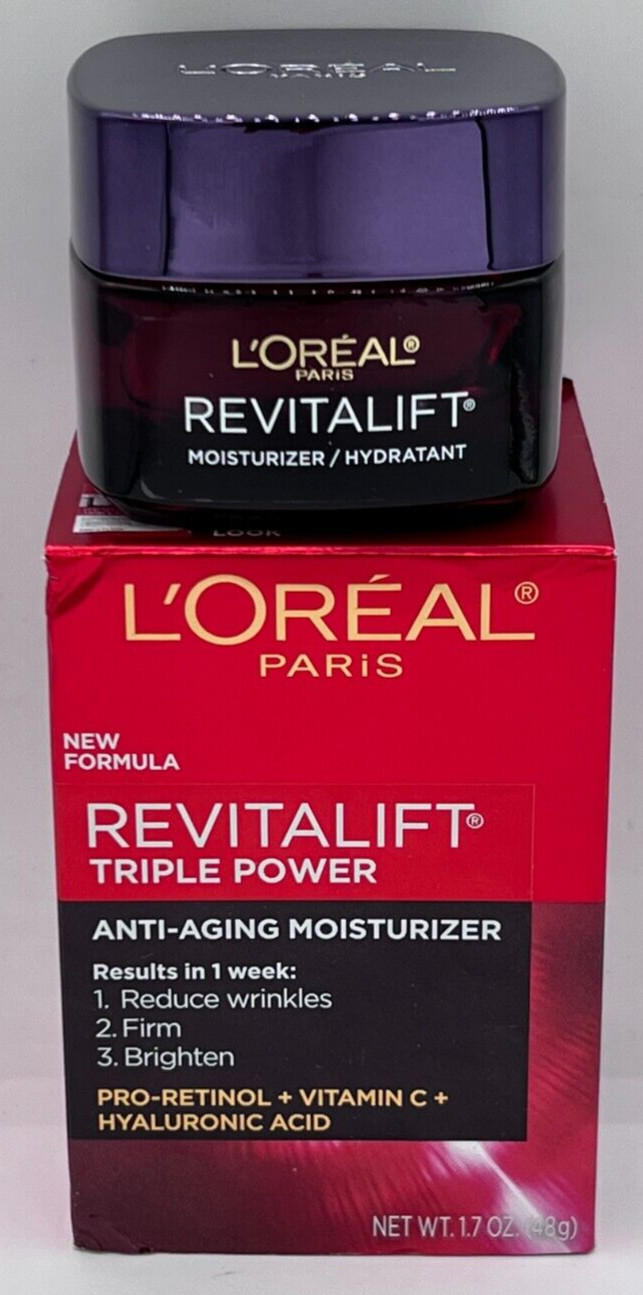 L’Oreal Revitalift Triple Power Anti-Aging Moisturizer 1.7oz