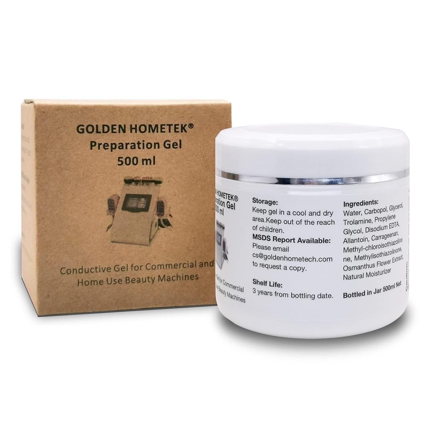 500ml Skin Titening Gel – Hydrating RF Conductive Gel for All Skin Types