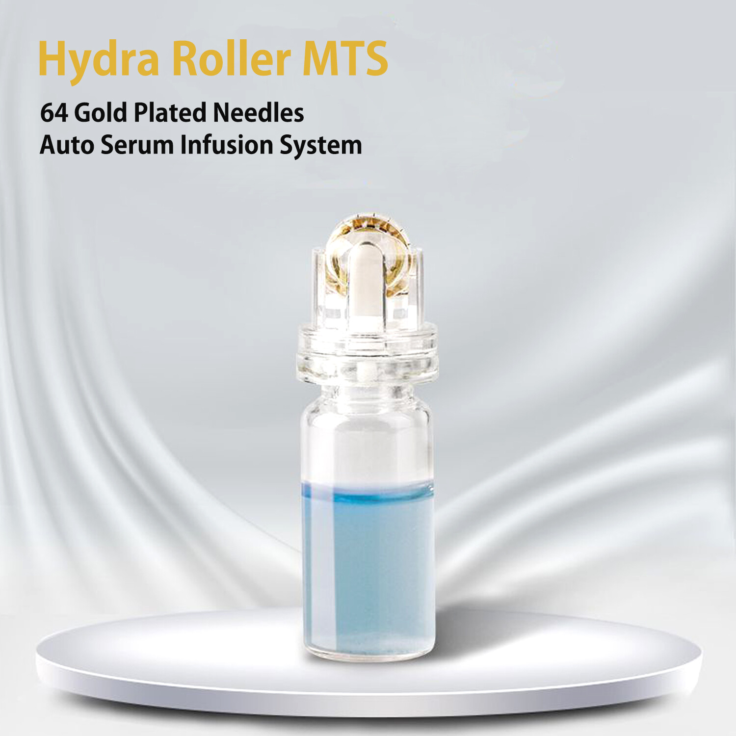 20/64 Pins Titanium Roller System for Facial Skin Care Wrinkle Removal Therapy