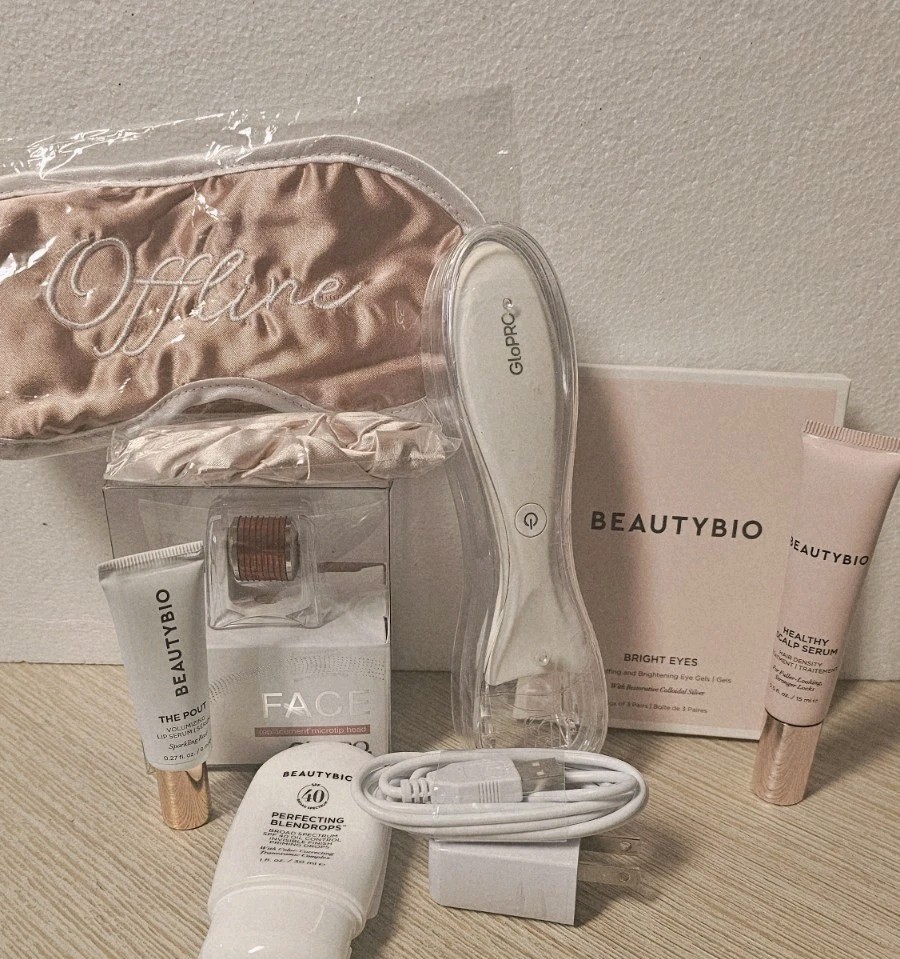 Beauty Bio GloPro Micro Needling Tool Bundle Sealed NEW