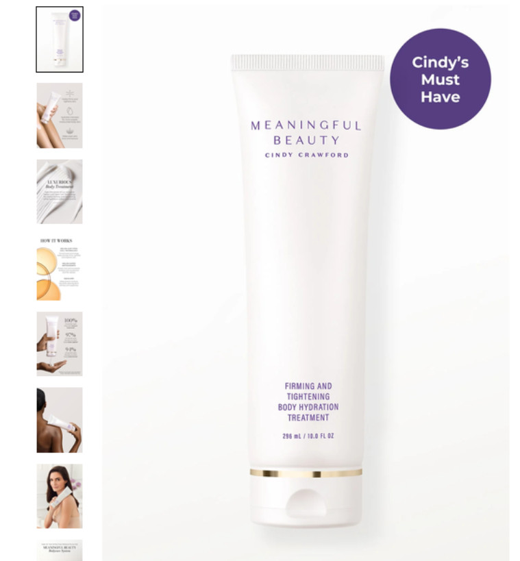 Meaningful Beauty Body Hydration Treatment Firming Tightening 10 fl oz New