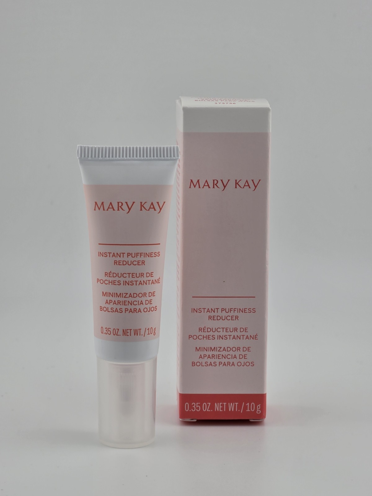 Mary Kay Instant Puffiness Reducer for Eyes New in Box 173736 NIB 0.35 Oz. Tube