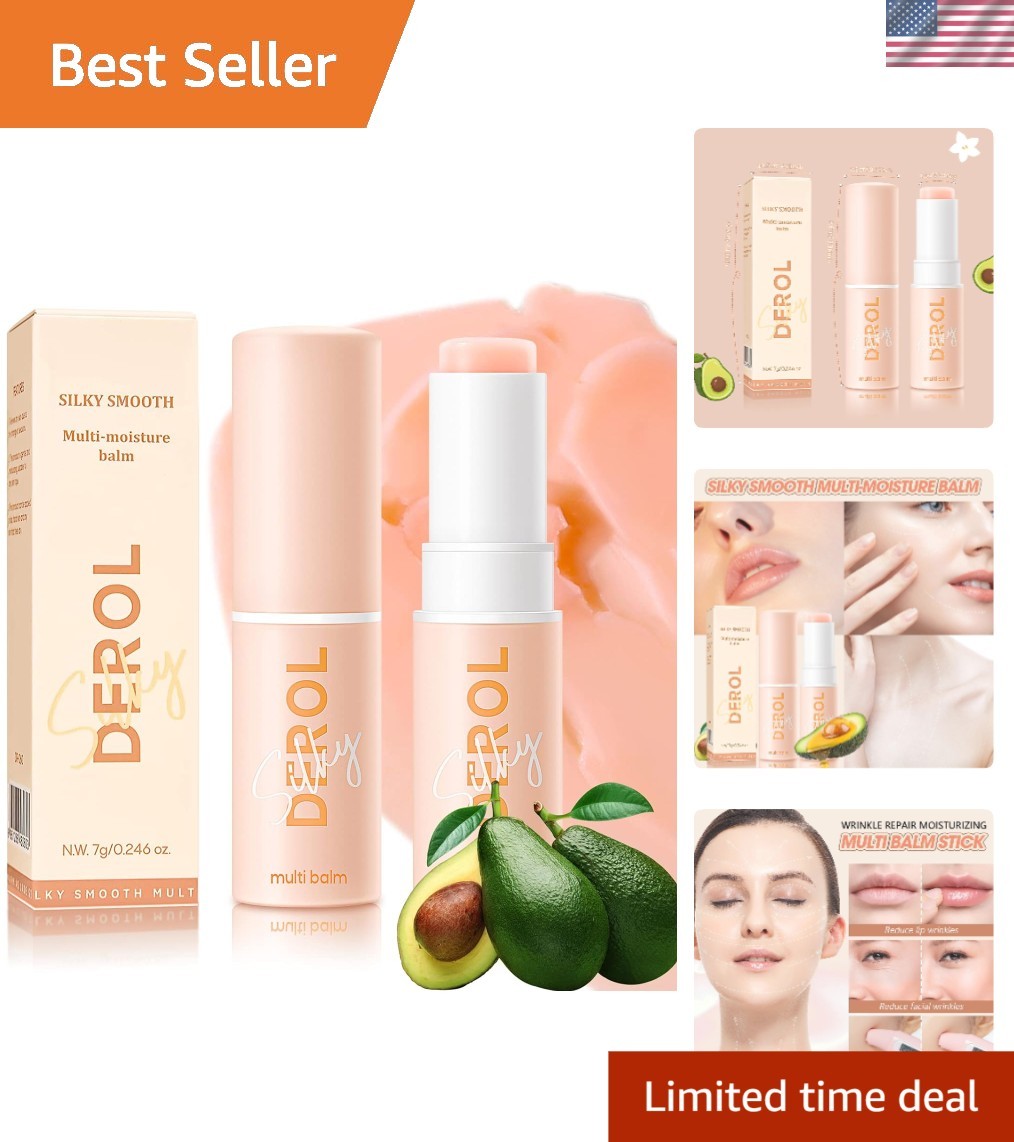 Cruelty-Free Anti-Aging Balm Stick—7g Multi-Use Moisturizer for Face & Body