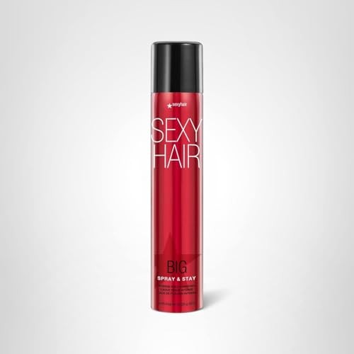 SexyHair Big Spray & Stay Intense Hold 1 Ounce (Pack of 1), Color may vary