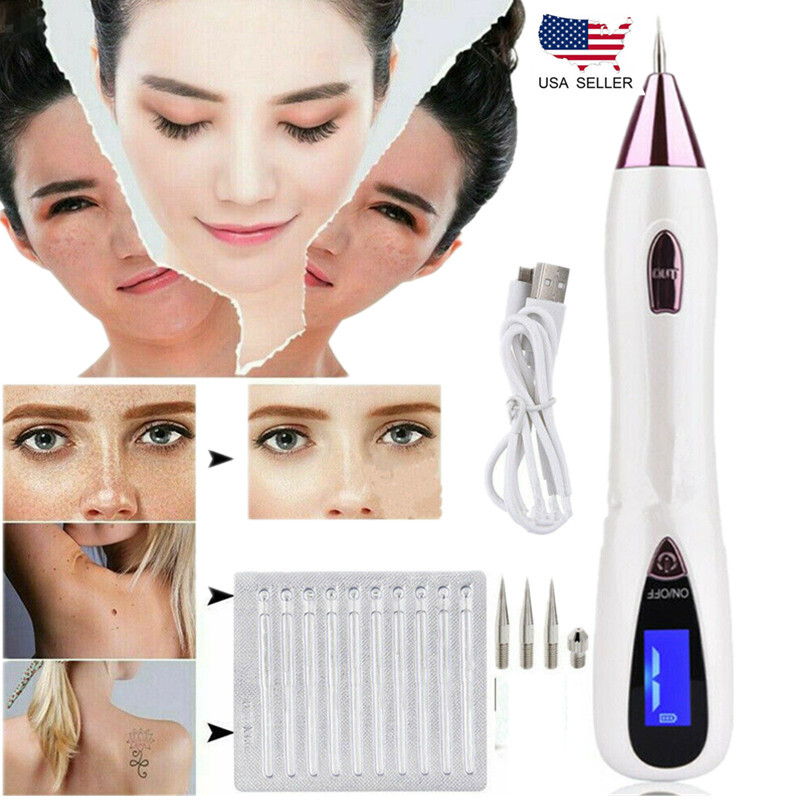 Electri Laser Skin Tag Freckle Wart Dot Mole Remove Pen Dark Spot Tattoo Removal