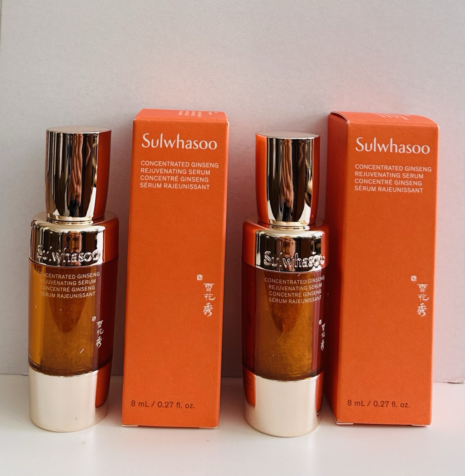 Sulwhasoo Concentrated Ginseng Renewing Serum For Anti-Aging 8ml X 2 Ea