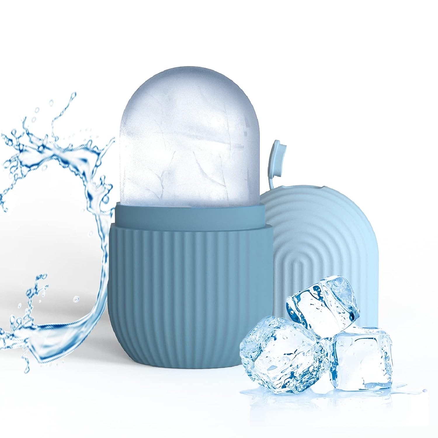 Ergonomic Ice Face Roller – Multi-Use Silicone Mold for Perfect Skin Care Ritual