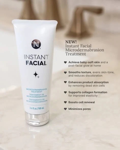 Neora Instant Facial Exfoliating Treatment 100ml Smooth Bright Skin Care-New🔥❗