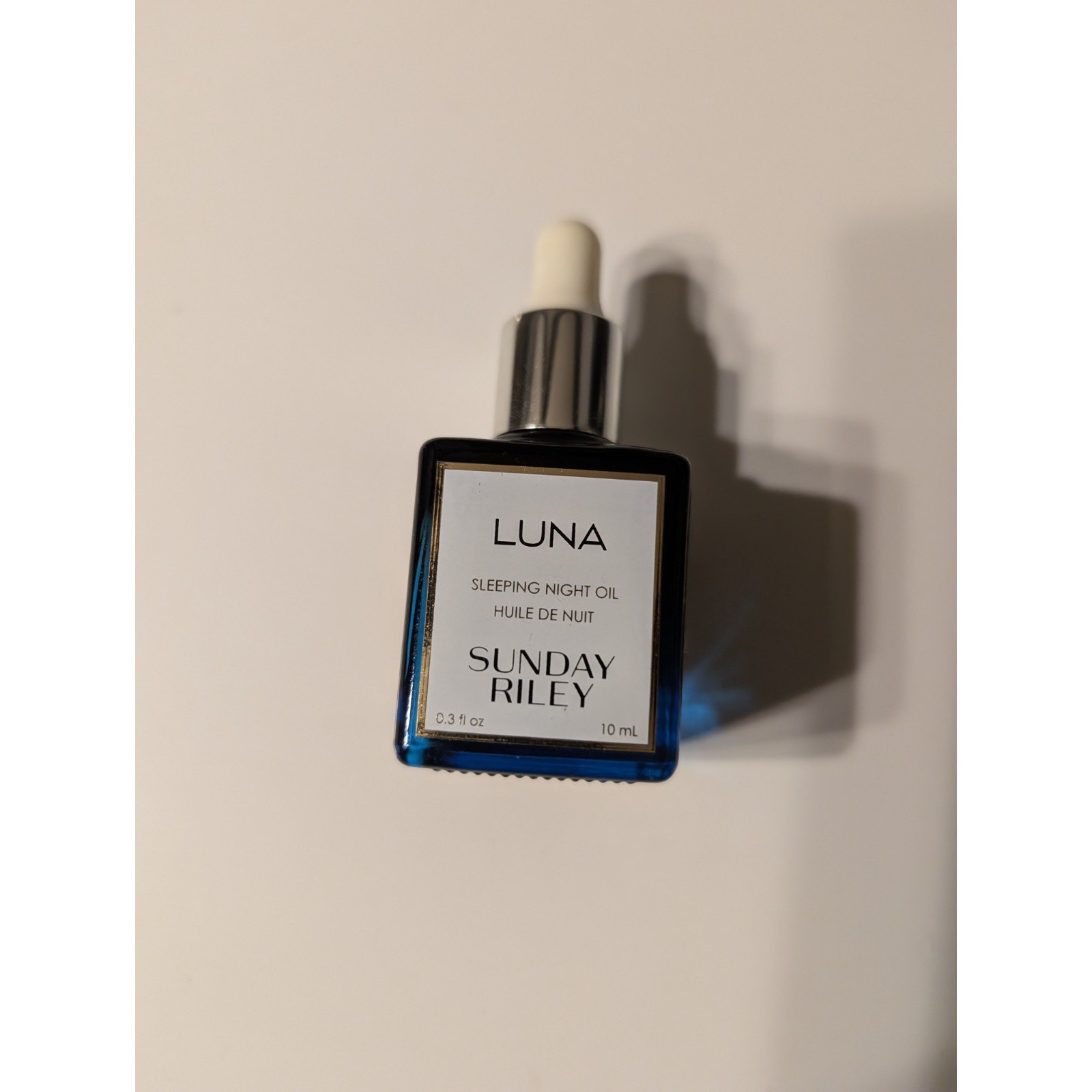 Sunday Riley LUNA Sleeping Night Oil With Retinol- 0.3 fl oz 10ml. NWOB