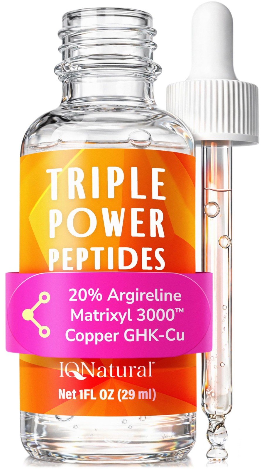 Serum 20% Argireline Matrixyl 3000 Copper GHK-Cu Anti-Aging Firming 1 FL OZ