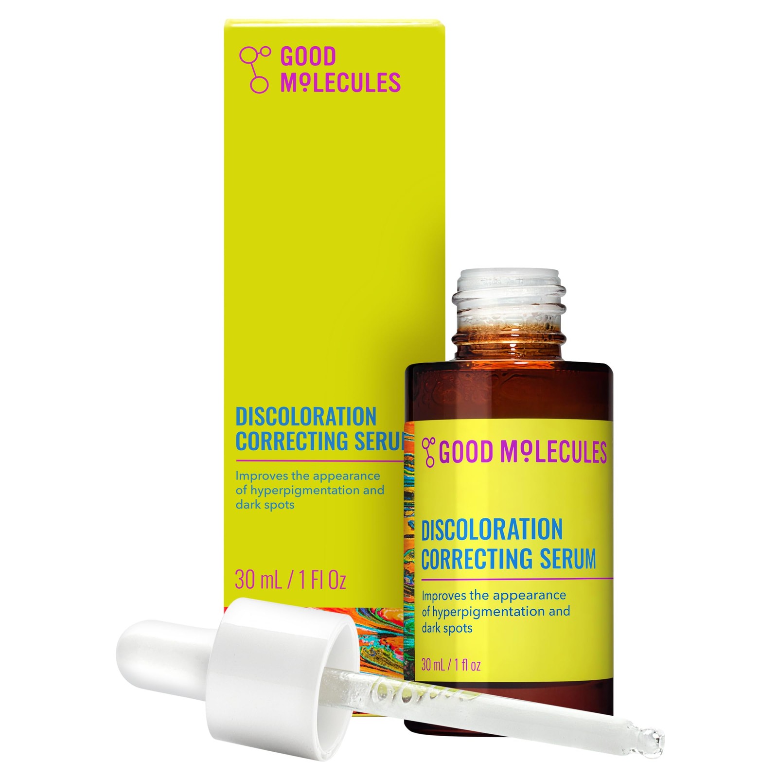 Good Molecules Discoloration Correcting Serum – to 1 Fl Oz (Pack of 1)