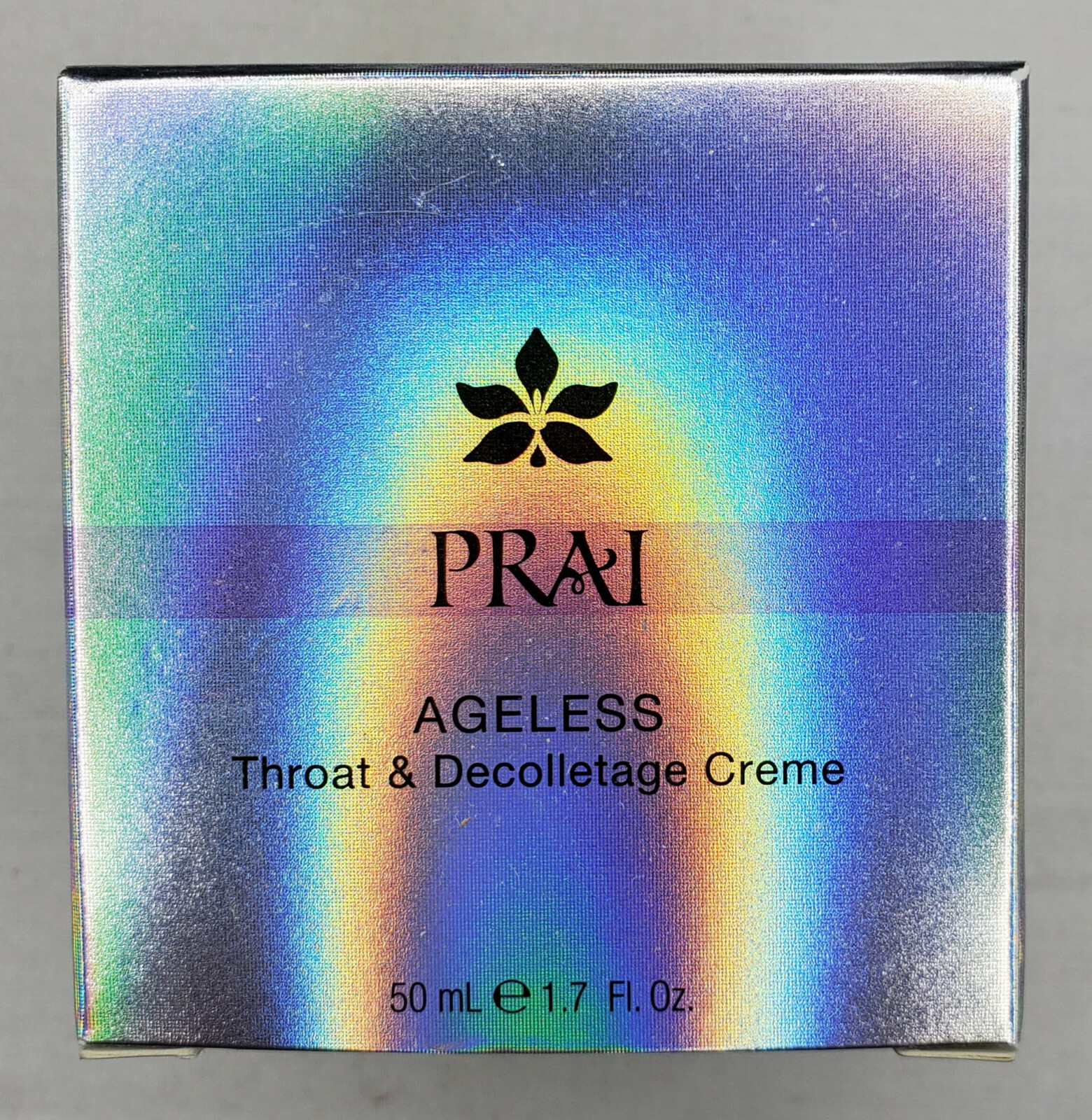 PRAI Ageless Throat & Decolletage Creme 1.7 Oz – 50ml FIRMS LIFTS TONES NIB