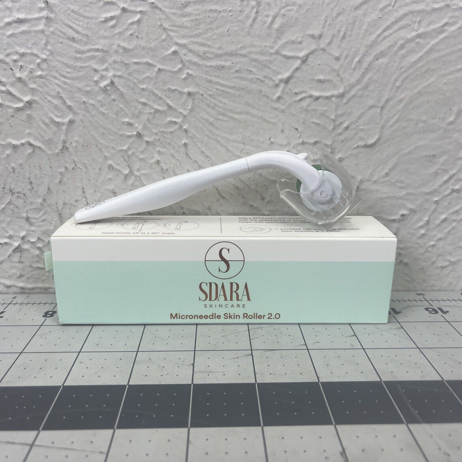 Sdara Skincare Skin Derma Roller 2.0 192 Stainless Steel Micro Needles 0.25mm