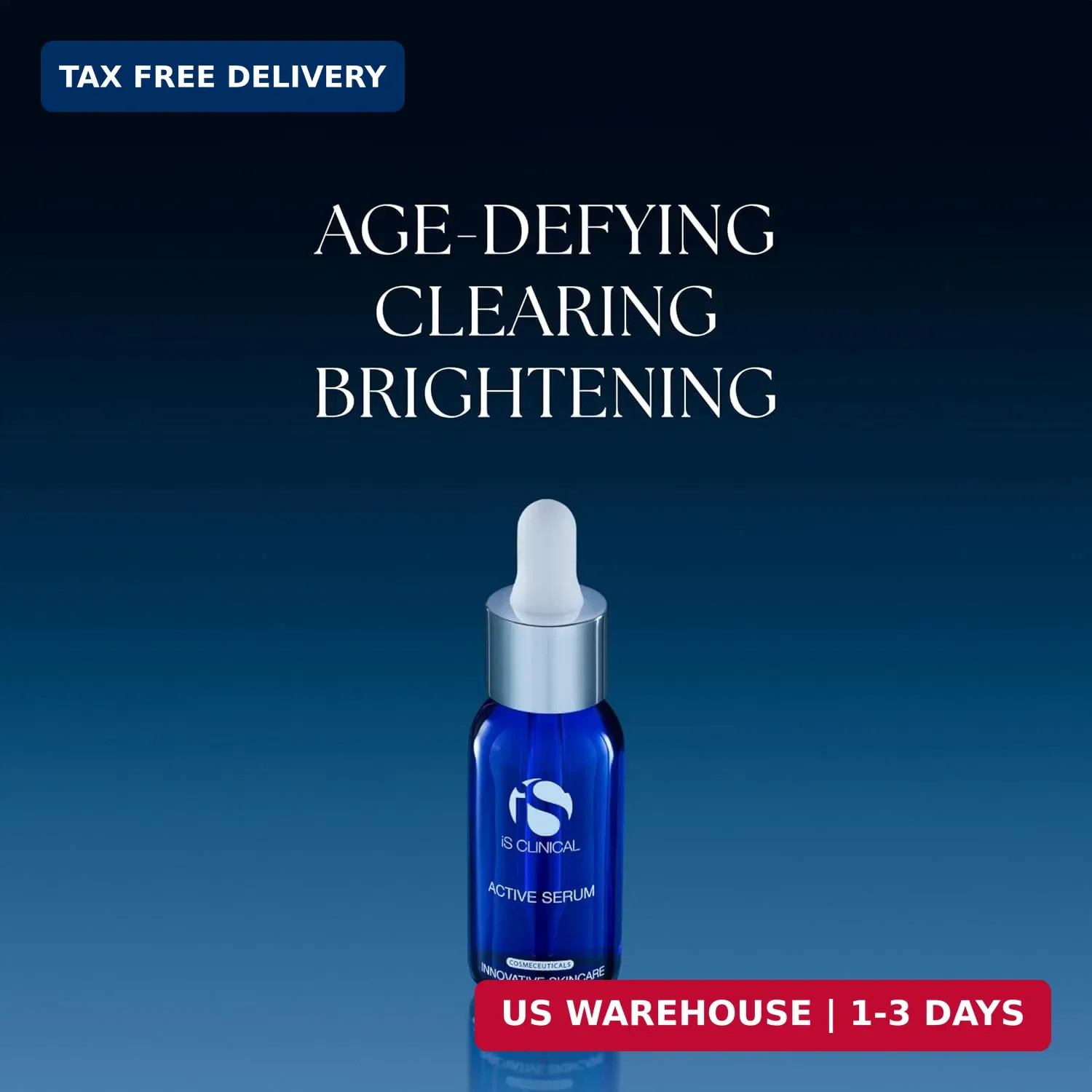 iS CLINICAL Active Serum – Helps visibly even skin tone, Excellent for acne-pron