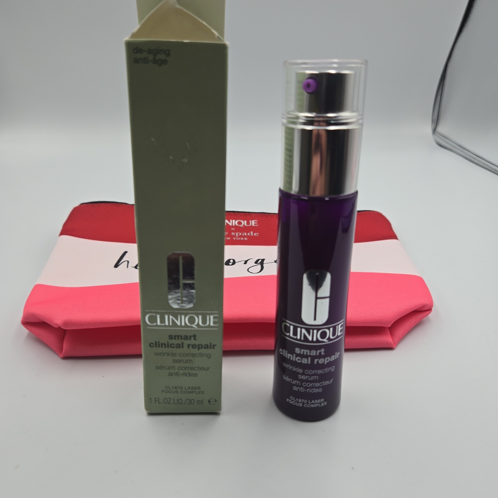 Clinique Smart Clinical Repair Wrinkle Correcting 1 Fl oz Serum Brand New.