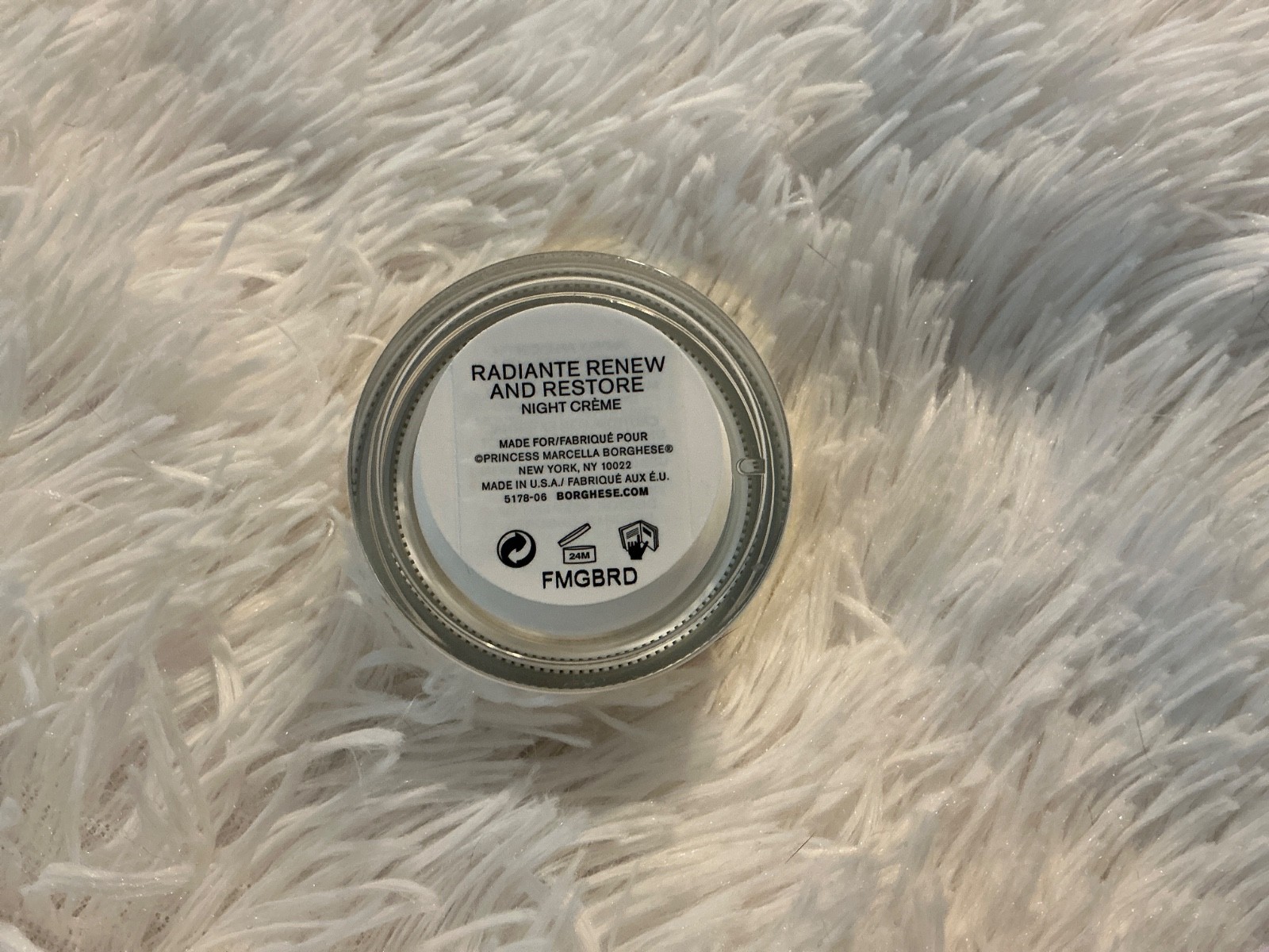 Borghese Roma Radiante Renew And Restore Night Creme 1 oz/28g