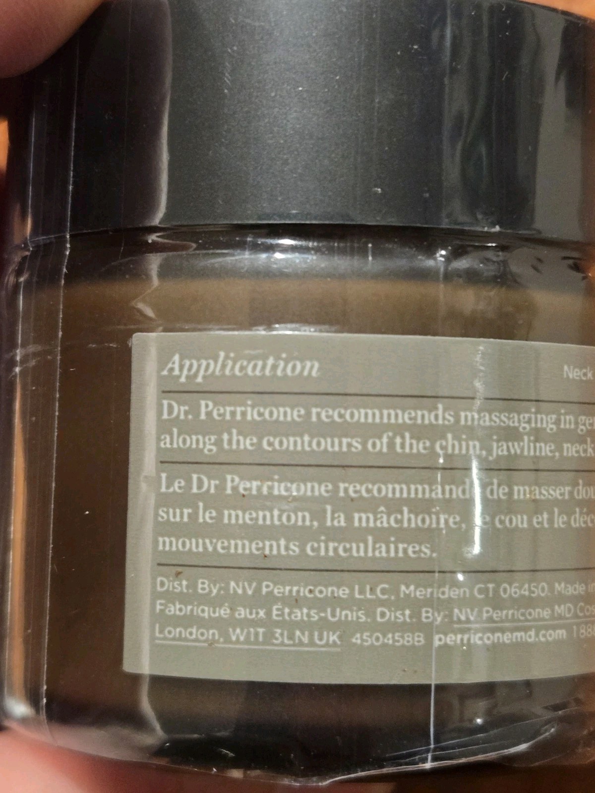NEW Sealed Perricone MD Cold Plasma Plus Sub-D Neck Treatment 2 OZ