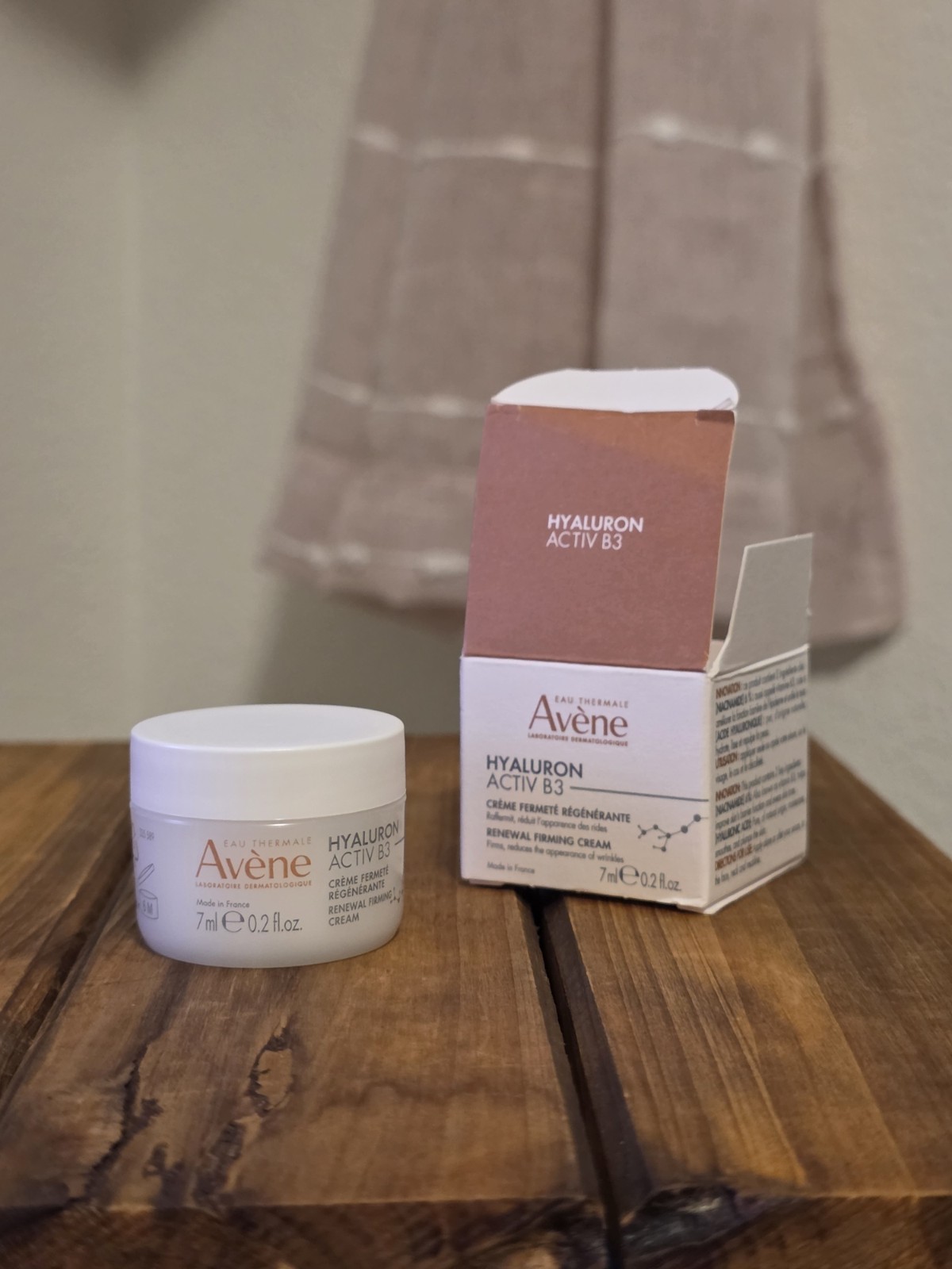 Avene NIB Hyaluronic Activ B3 Renewal Firming Cream France Sample Travel Size
