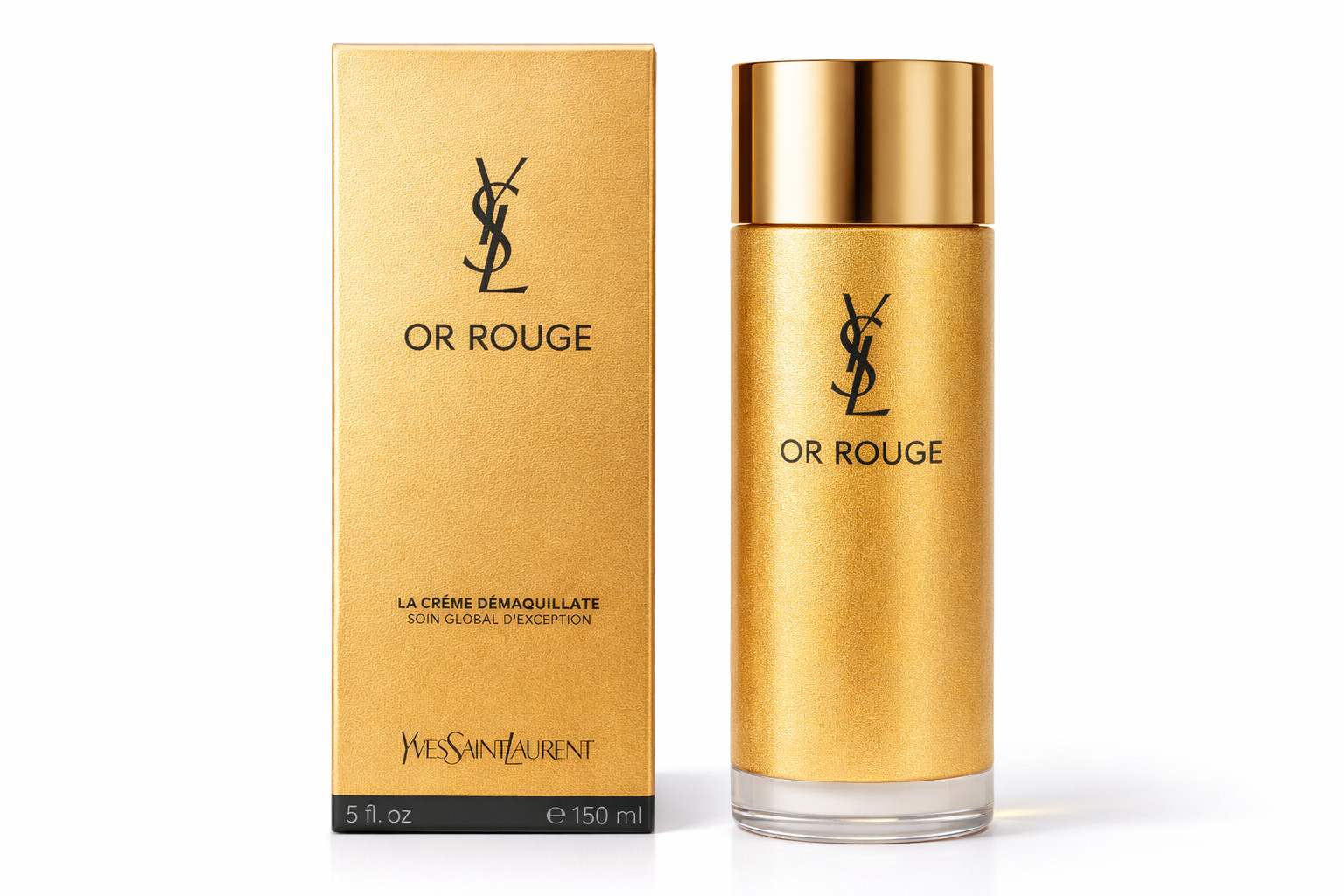 YSL Or Rouge Cleansing Cream 150ml 5oz Luxury Makeup Remover New