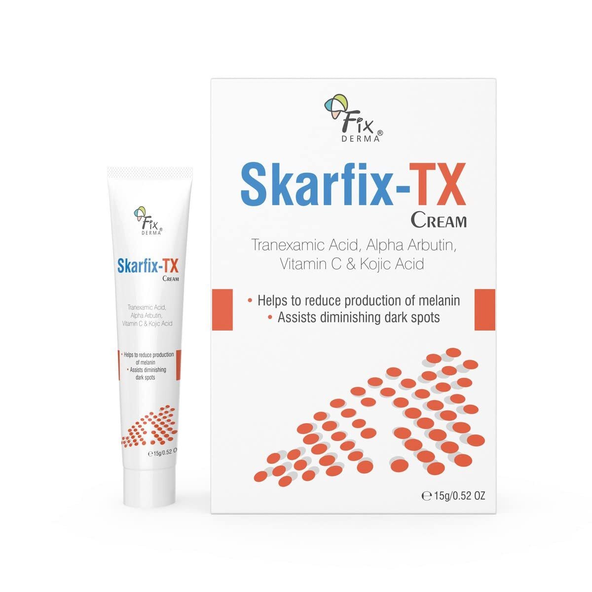 Fixderma SKARFIX -TX Cream for Face Dark Spots and Blemishes 15gm