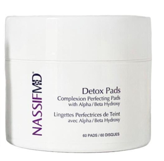 NassifMD Detox Pads Complexion Perfecting-60 count-Brand New SEALED