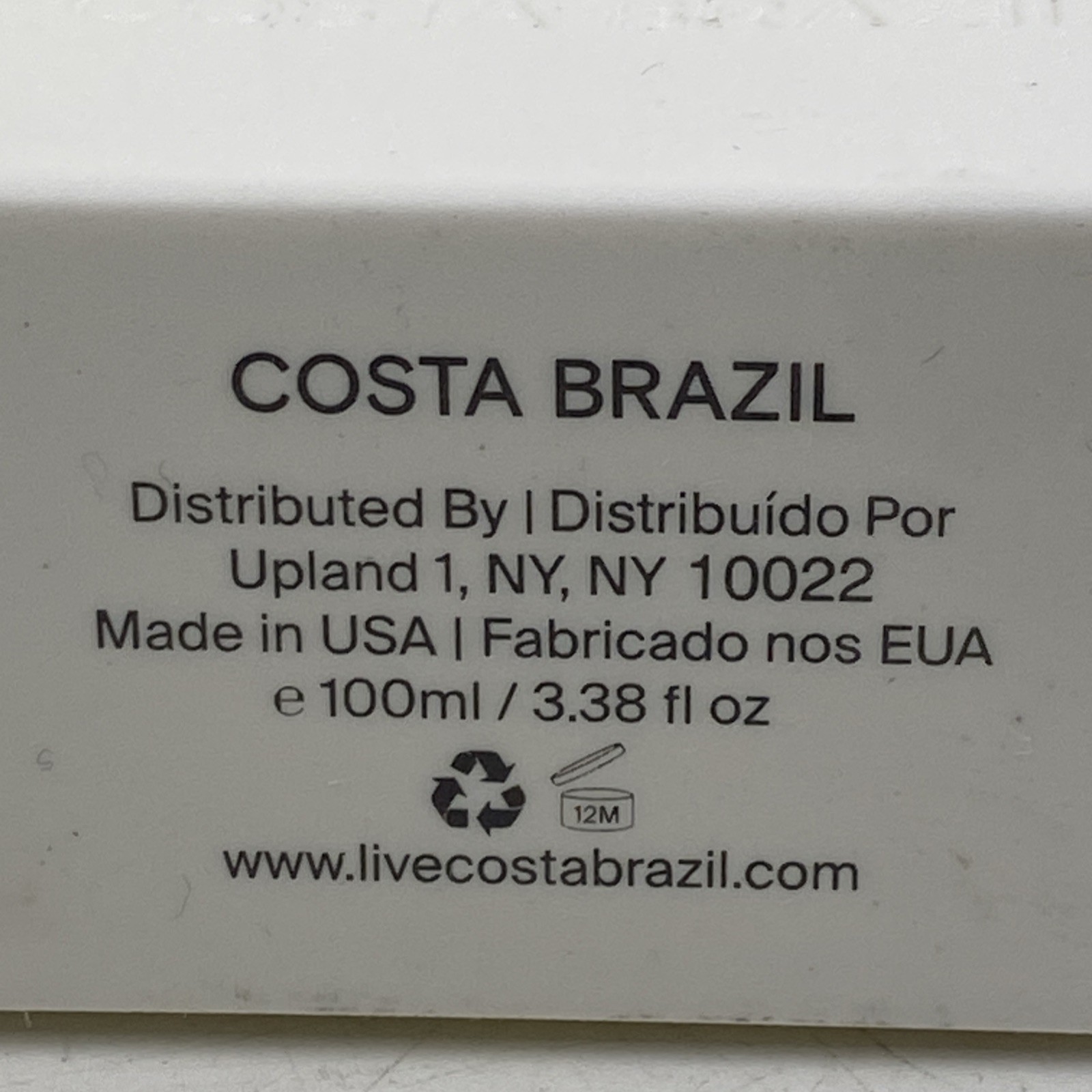 LOT x2 COSTA BRAZIL 3.38 Fl Oz 100 Ml Kaya Jungle Firming Oil All Body Types