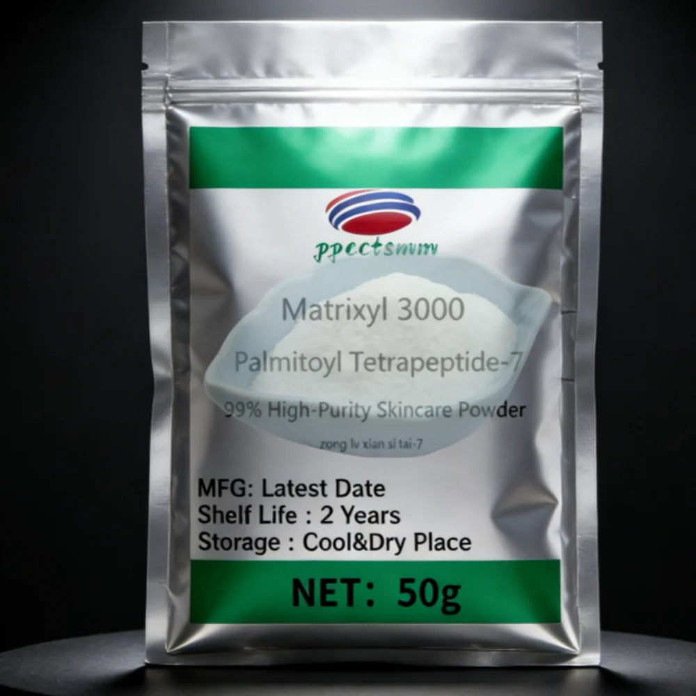 High Purity Pal-Tetrapeptide-7 Palmitoyl Tetrapeptide-7 Powder Matrixyl Powder