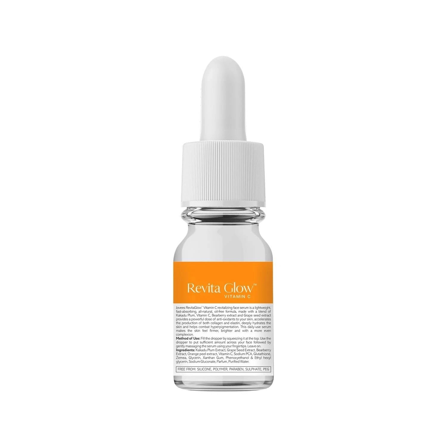 Jovees Herbal Revita Glow Vitamin C Face Serum For Brightening Skin 30ml