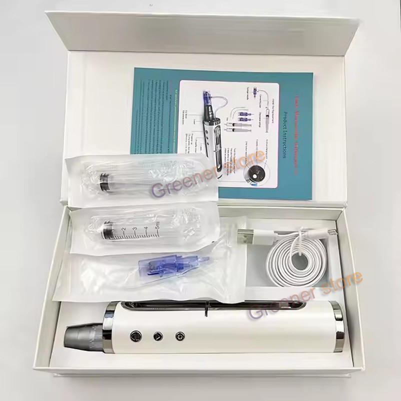 9/12/24/36/42 Pin Nano Therapy Pen Wrinkle Remove Skin Rejuvenation Machine Kit