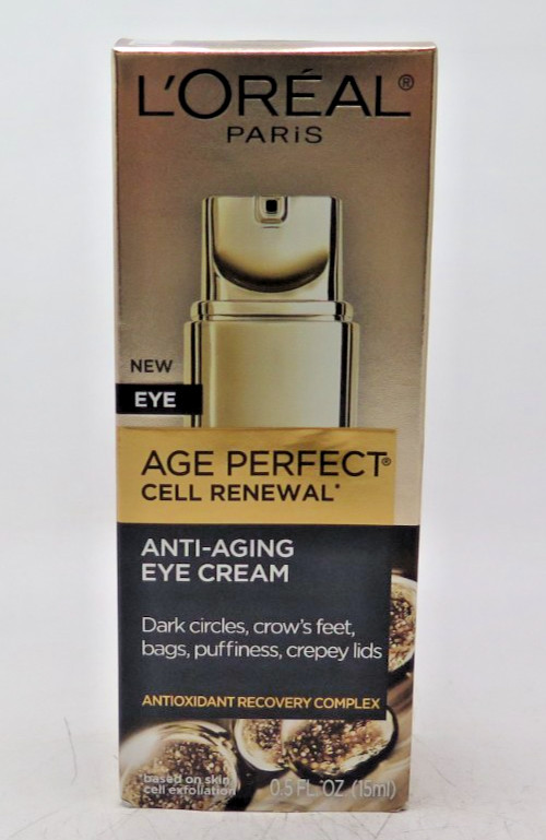 L’Oreal Age-Perfect Cell Renewal Anti-Aging Eye Cream 0.5 fl oz / 15 ml