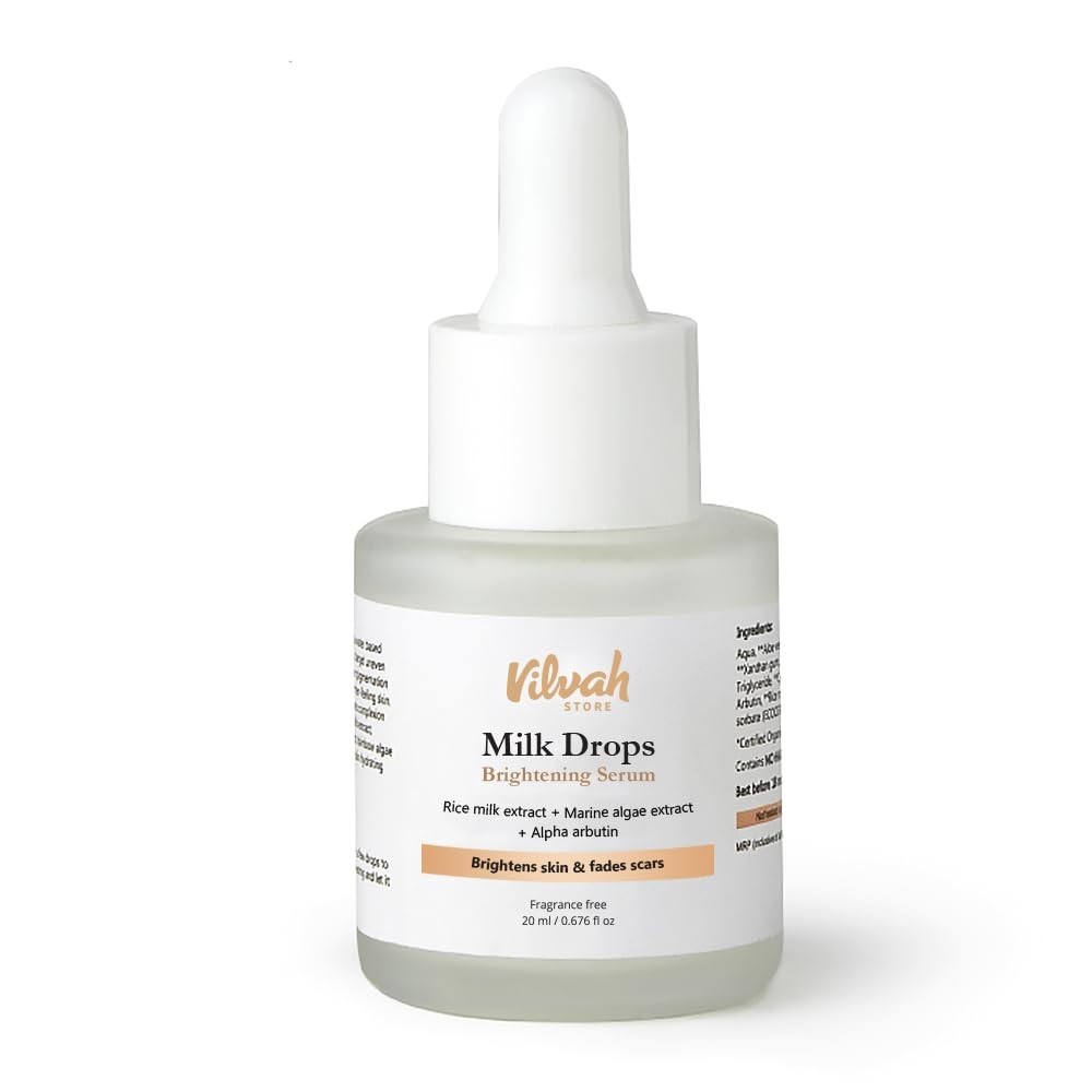 VILVAH Milk Drops Skin Brightening Serum With Rice Milk 20ml